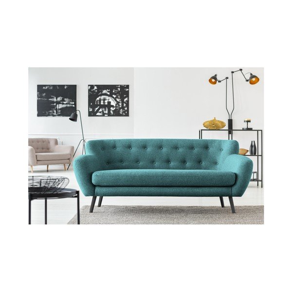 Tamnozeleni kauč Cosmopolitan design Hampstead, 192 cm-image-4