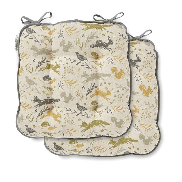 Pamučni jastuk za sjedenje Cooksmart ® Woodland-image-1