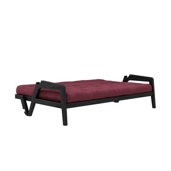 Promjenjivi kauč 204 cm Karup Design Grab Black / Bordeaux-image-4