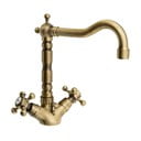 Stojeća slavina za umivaonik u brončanoj boji Antea – Sapho