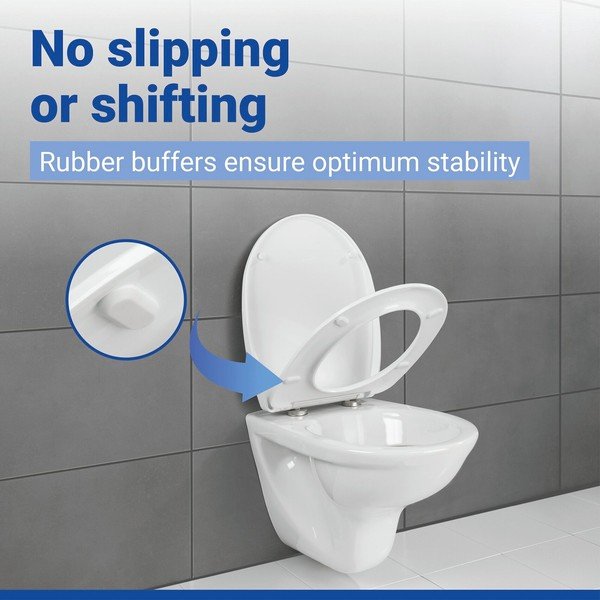 WC daska s automatskim zatvaranjem 36,5 x 45 cm Roanne – Wenko-image-4