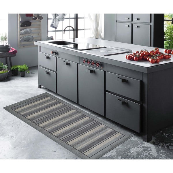 Siva podloga Floorita Velour, 55 x 190 cm-image-2