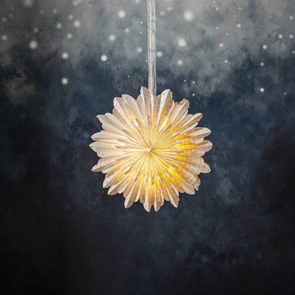 Bijeli svjetlosni ukras s božićnim motivom Cloud – Star Trading-image-1