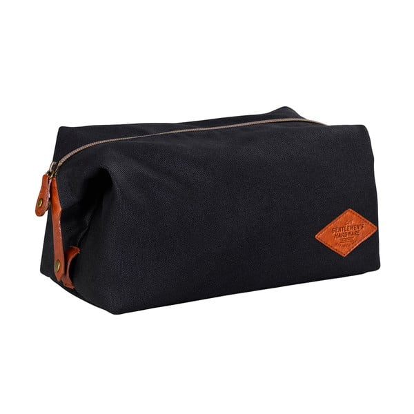 Gentlemen's Hardware crna toaletna torbica-image-1