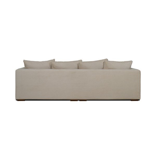 Bež sofa od samta 266 cm Comfy – Scandic-image-3