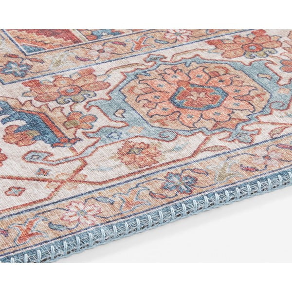 Plavo-crveni tepih Nouristan Sylla, 80 x 200 cm-image-3