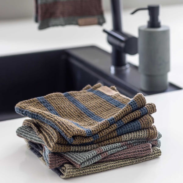 Kuhinjska krpa od organskog pamuka 50x70 cm Elvira - Mette Ditmer Denmark-image-3