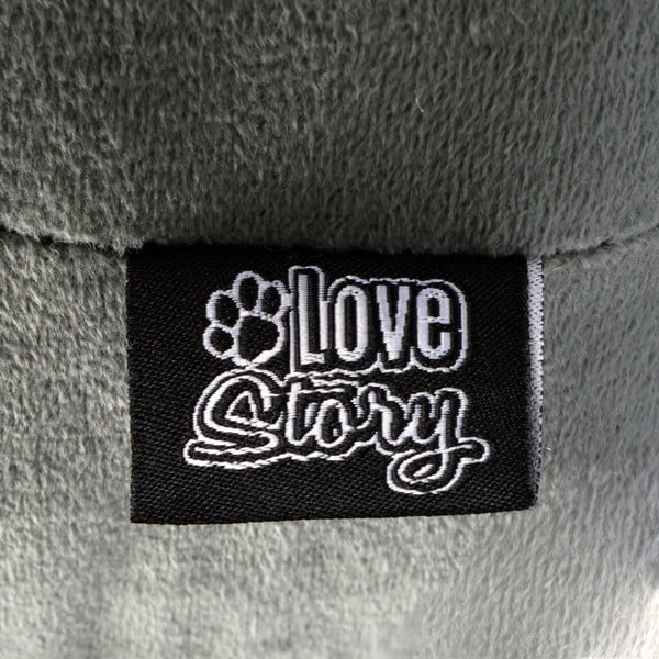 Tamno zeleni šator za životinje za mačke 38x35 cm – Love Story-image-2