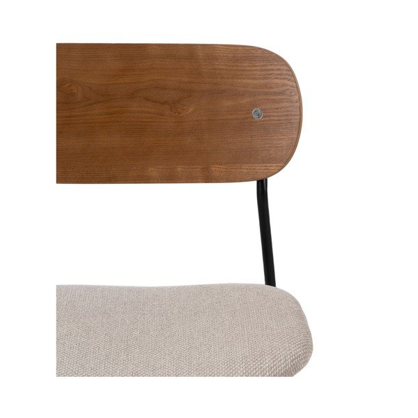 Smeđe/krem blagovaonske stolice u setu 4 kom Moe – Ixia-image-4