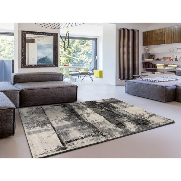 Sivi tepih 133x190 cm Edel - Universal-image-1