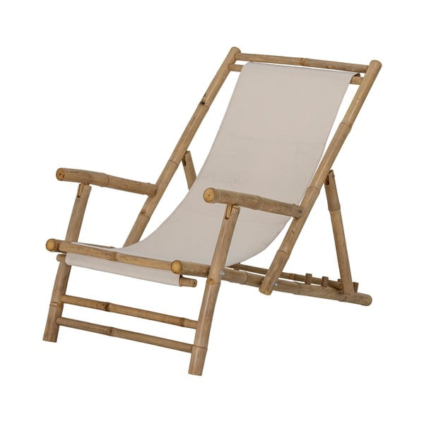 Bijela/u prirodnoj boji bambusova vrtna ležaljka Korfu – Bloomingville-image-2