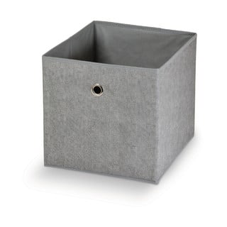 Siva kutija za odlaganje Domopak Stone, 32 x 32 cm