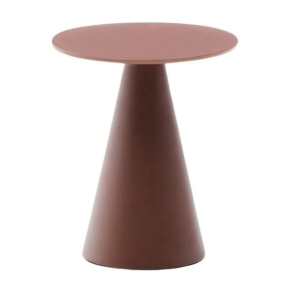 Okrugao pomoćni stol sa staklenom pločom stola ø 35 cm Wilshire – Kave Home