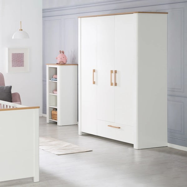 Bijela dječja garderoba 139x200 cm Ava – Roba-image-2