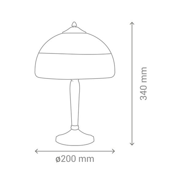 SULION Vidriera stolna lampa-image-3