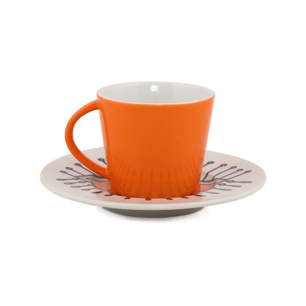 Set od 2 šalice i tanjurića Kütahya Porselen Orient, 90 ml-image-4