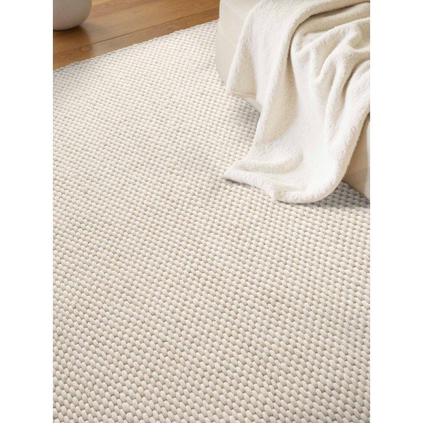 Krem ručno rađen vunen tepih 200x290 cm Lyon Beans – Elle Decoration-image-2