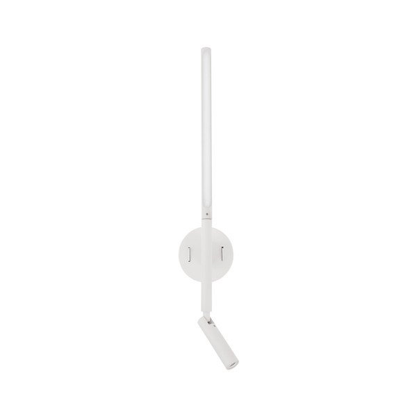 Mat bijela LED zidna lampa aluminijska sa savitljivom konstrukcijom Handy – Nova Luce