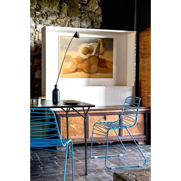 Žuta trpezarijska stolica Magis Flux-image-1