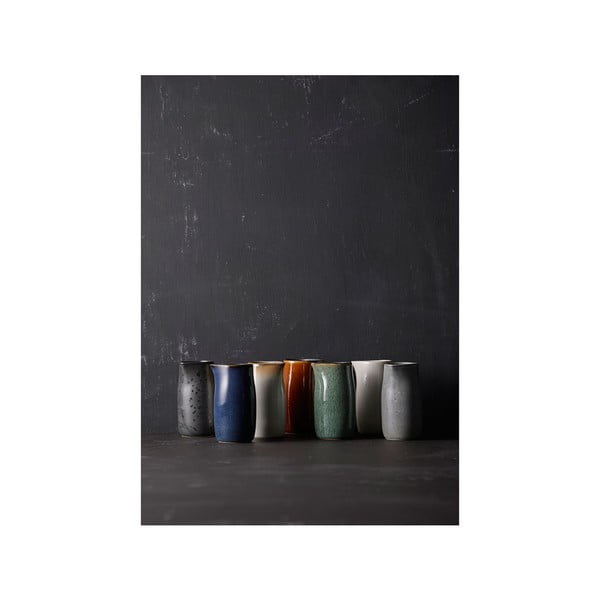 Zeleni keramički vrč za mlijeko 200 ml Gastro Green/Black – Bitz-image-2