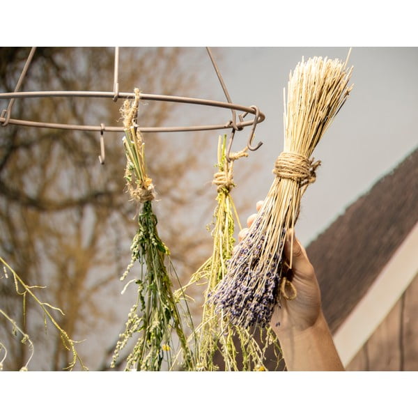 Metalni stalak za sušenje bilja – Esschert Design-image-3