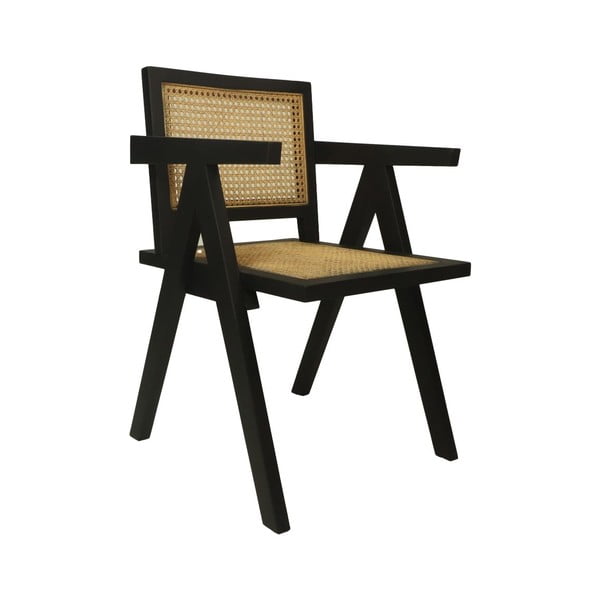 Crna blagovaonska stolica od mahagonija Phi - HSM collection-image-2