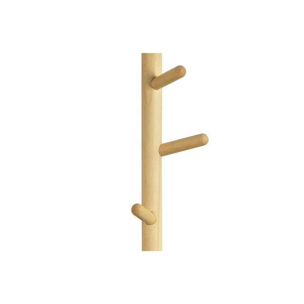 Zidna vješalica od masivnog bora u prirodnoj boji Marrit – WOOOD-image-3