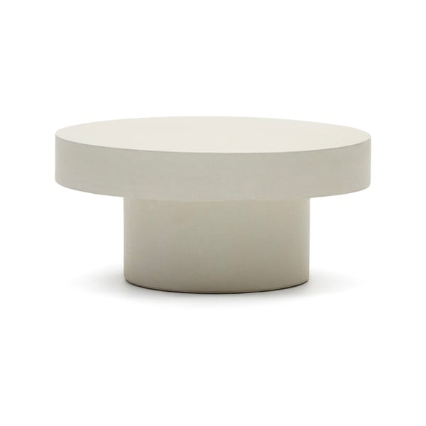 Okrugao vrtni stol betonski ø 66 cm Aiguablava – Kave Home-image-2