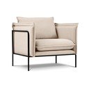 Bež fotelja Interieurs 86 Andrea