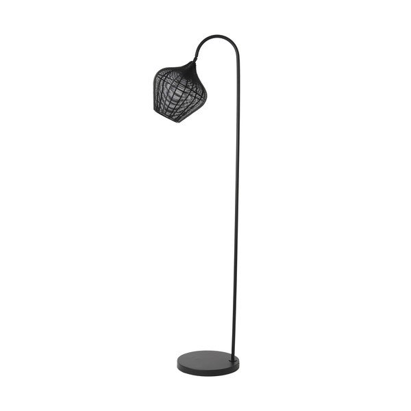 Crna podna lampa (visina 160 cm) Alvaro - Light & Living-image-3