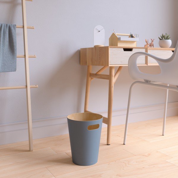 Plava kanta za smeće 7,5 l Woodrow – Umbra-image-1