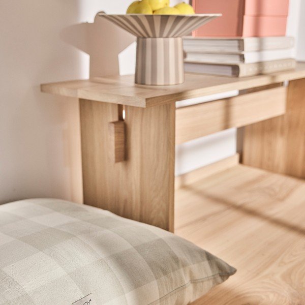 Bež pamučan krevet za pse 74x60 cm Kyoto – OYOY Living Design-image-2