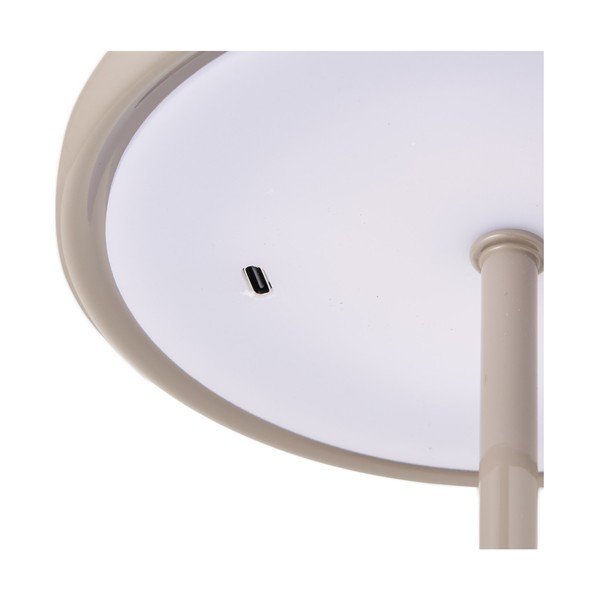 Smeđe-siva metalna LED stolna lampa (visina 23 cm) Margate – House Nordic-image-2