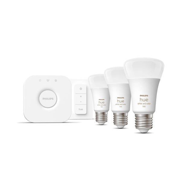 Pametni rasvjetni početni kit u setu 5 kom E27, 11 W White and color ambiance – Philips Hue