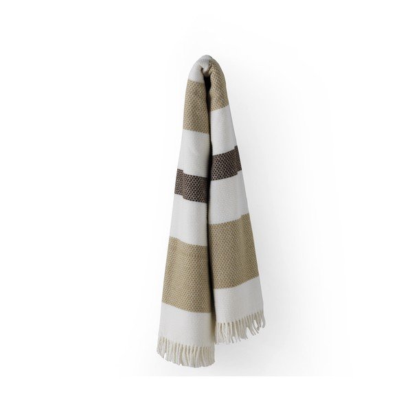 Bijelo-smeđi pamučni EuromanT&Granite, 140 x 160 cm-image-1