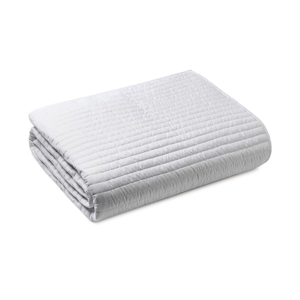 Bijeli prošiven prekrivač za bračni krevet 220x230 cm – Bianca