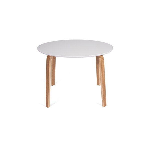Okrugli blagovaonski stol s bijelom pločom ø 110 cm Lana - Bonami Essentials-image-1