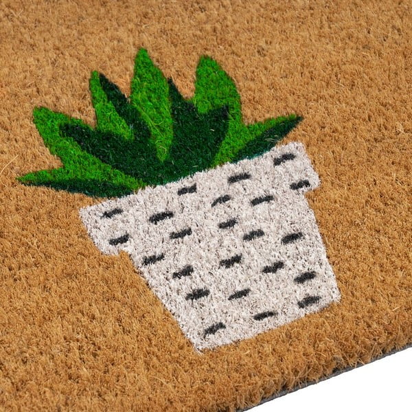 Otirač od kokosovih vlakana 25x75 cm Cactus – Casa Selección-image-1