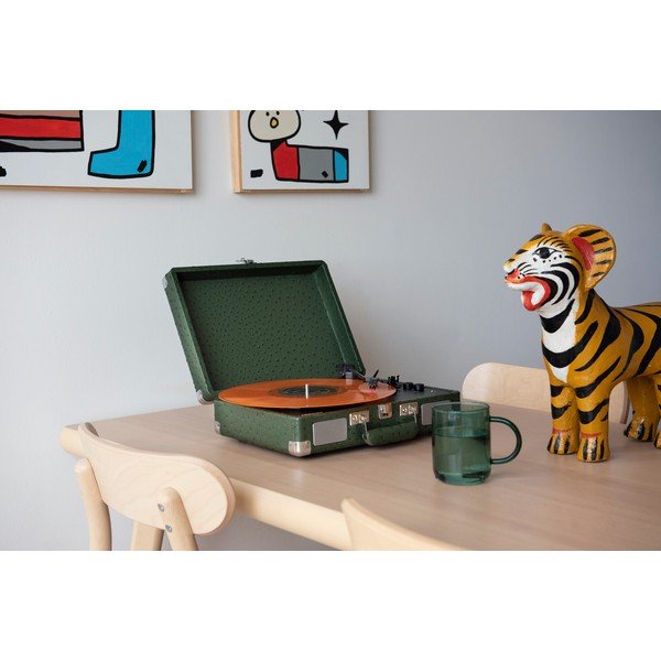 Tamno zeleni gramofon Crosley Plus Ostrich-image-1