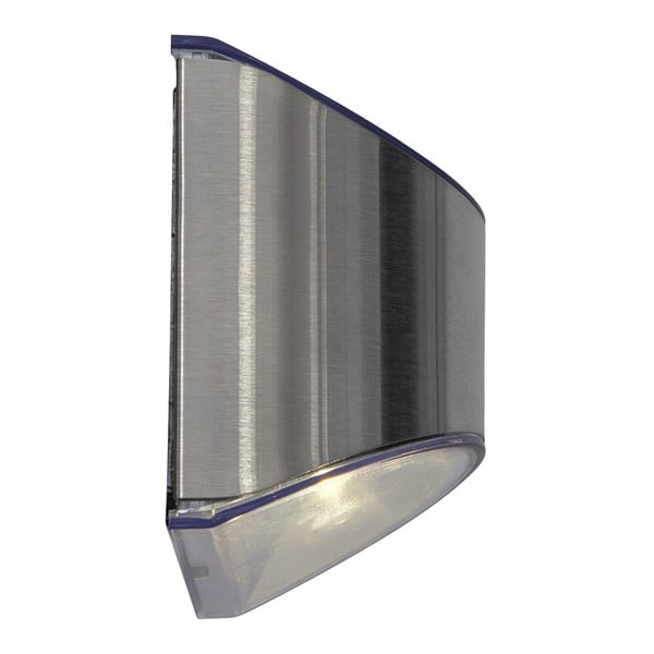 Set od 2 zidne LED svjetiljke od nehrđajućeg čelika Star Trading Wally, visina 8 cm-image-2