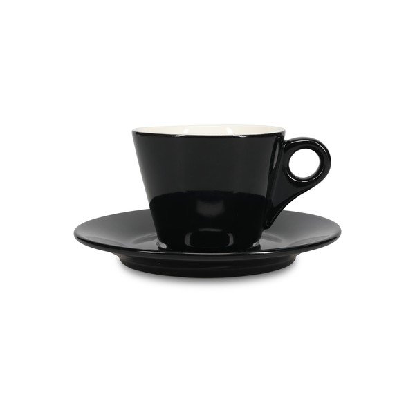 Crni porculanski čajni tanjurić ø 15,5 cm Barista – BonBistro-image-4