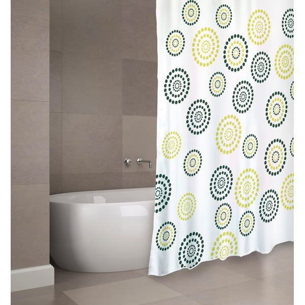 Tuš zavjesa 180x200 cm Dots – MSV-image-2