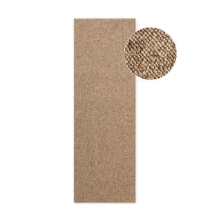 Svjetlo smeđa periva staza 80x240 cm Rocco Caramel – Elle Decoration