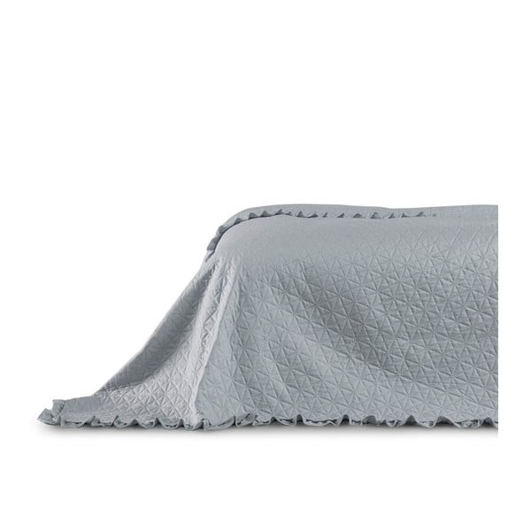 Sivi prekrivač AmeliaHome Tilia, 220 x 240 cm