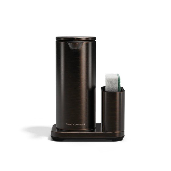 Metalni automatski držač za deterdžente u brončanoj boji – simplehuman-image-4