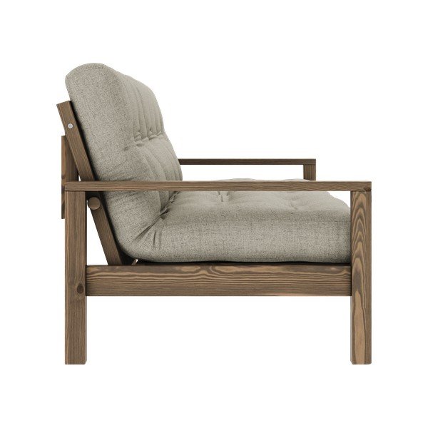 Bež lanena sklopiva sofa 205 cm Knob – Karup Design-image-4