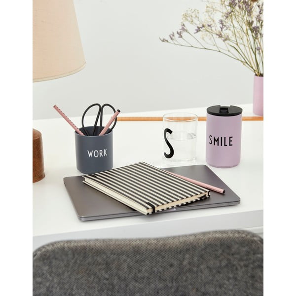 Ljubičasta termo šalica 350 ml Smile – Design Letters-image-4