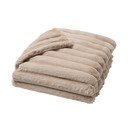 Svjetlo smeđa deka od mikropliša 180x220 cm Boudoir – douceur d'intérieur