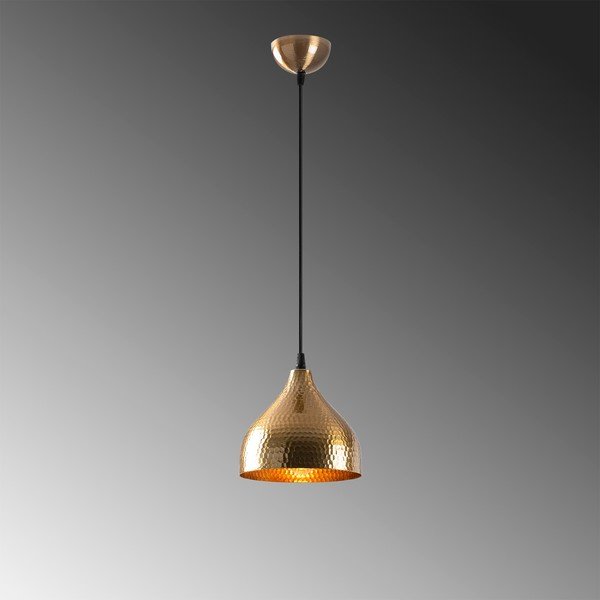 Viseća svjetiljka u zlatnoj boji s metalnim sjenilom ø 18 cm Tattoo – Opviq lights-image-3