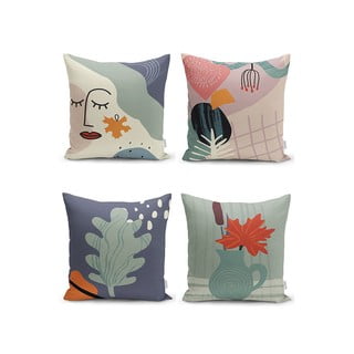 Jastučnice u setu od 4 kom 43x43 cm - Mila Home